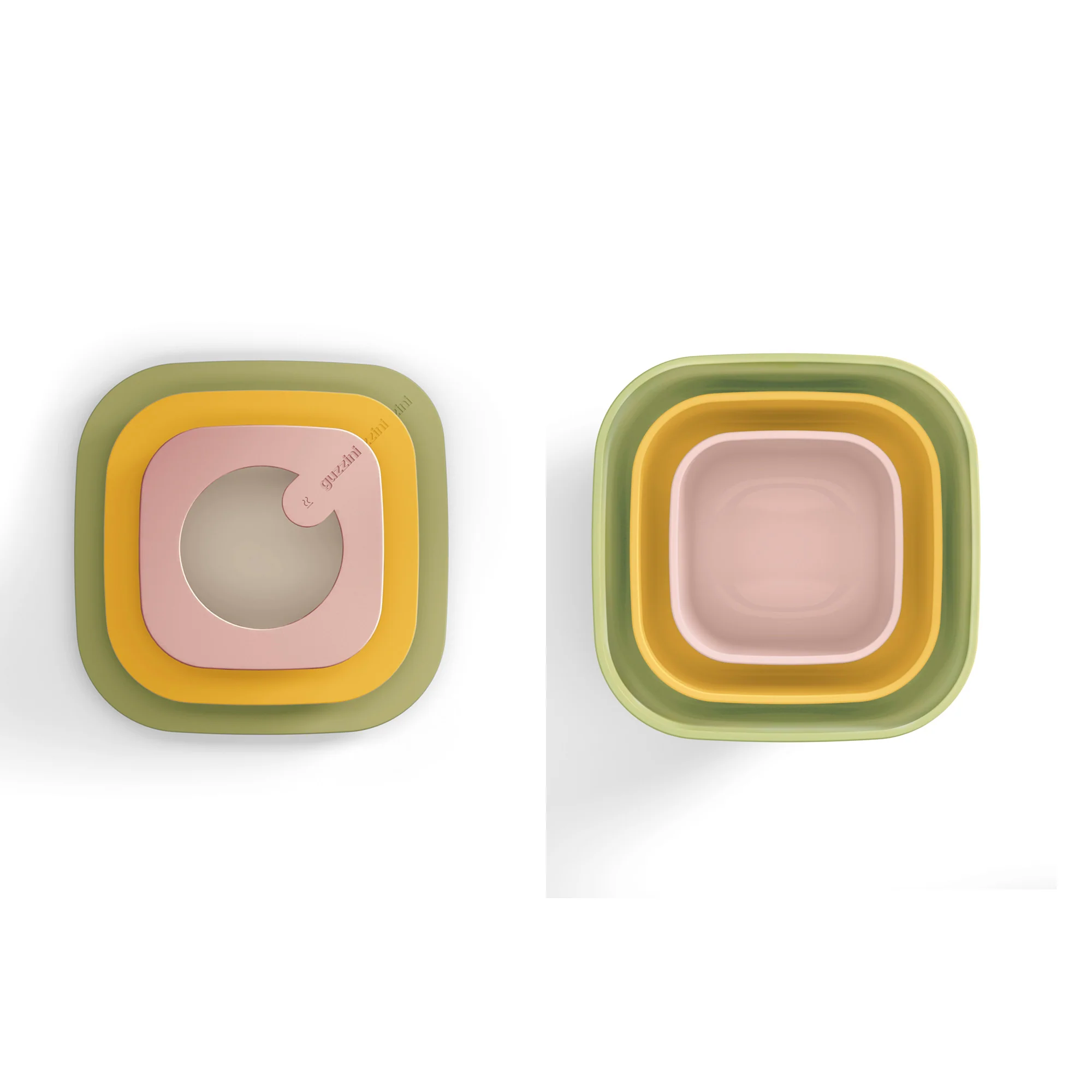 SET 3 SHALLOW CONTAINERS 'STORE&MORE BIO' "FOOD STORAGE" - Image 7