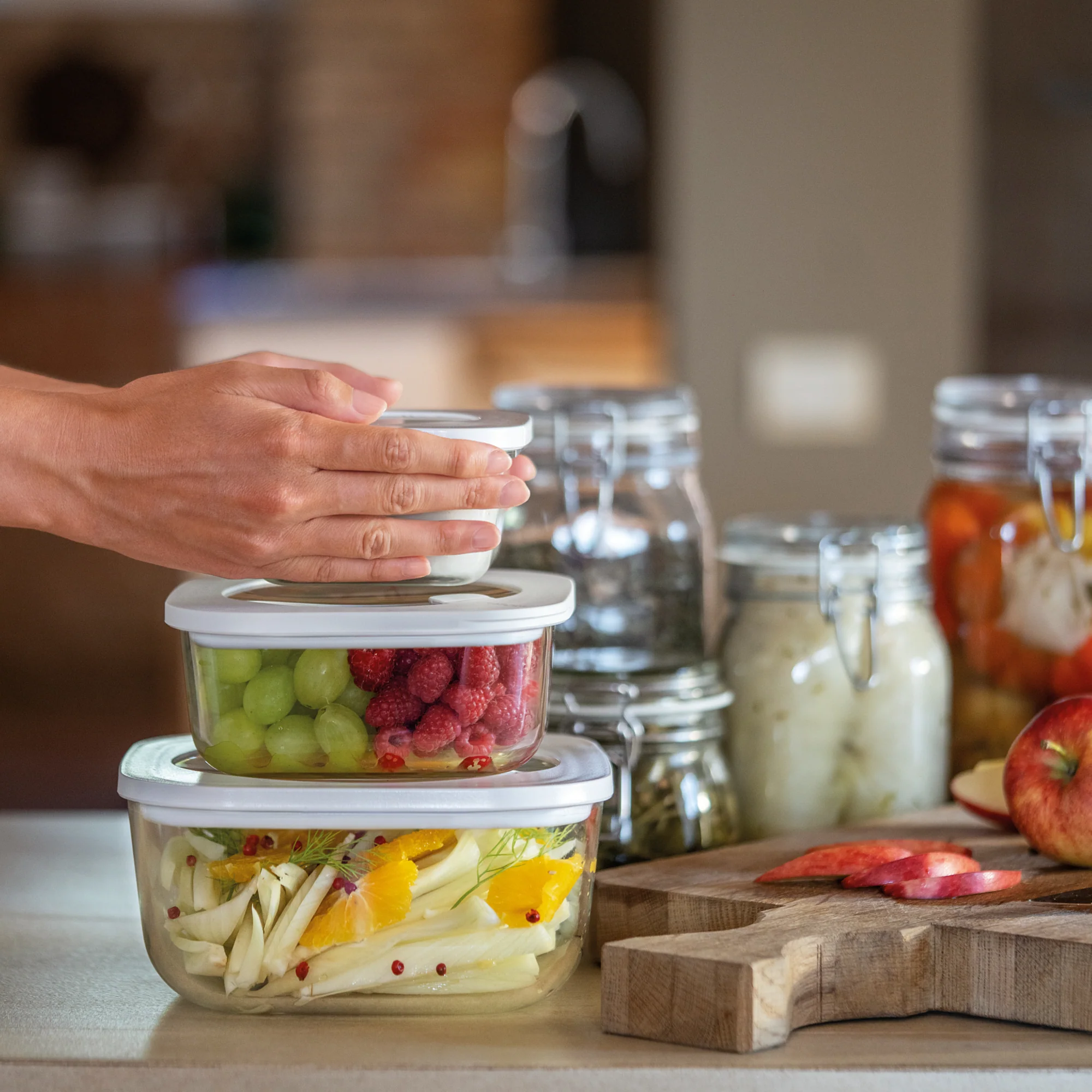 LEAK-PROOF GLASS CONTAINER 'STORE&MORE GLASS' "FOOD STORAGE" - Image 18