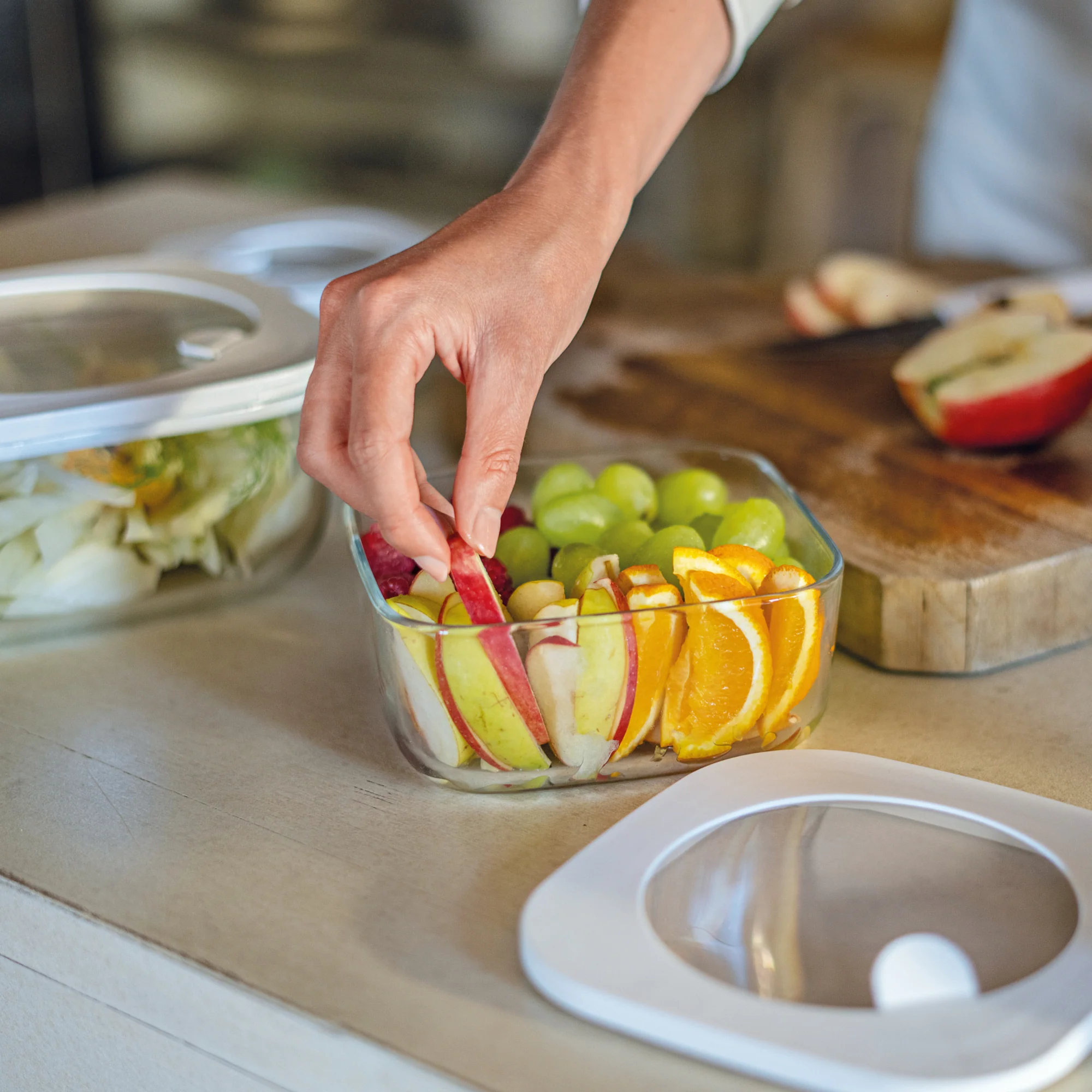 LEAK-PROOF GLASS CONTAINER 'STORE&MORE GLASS' "FOOD STORAGE" - Image 7