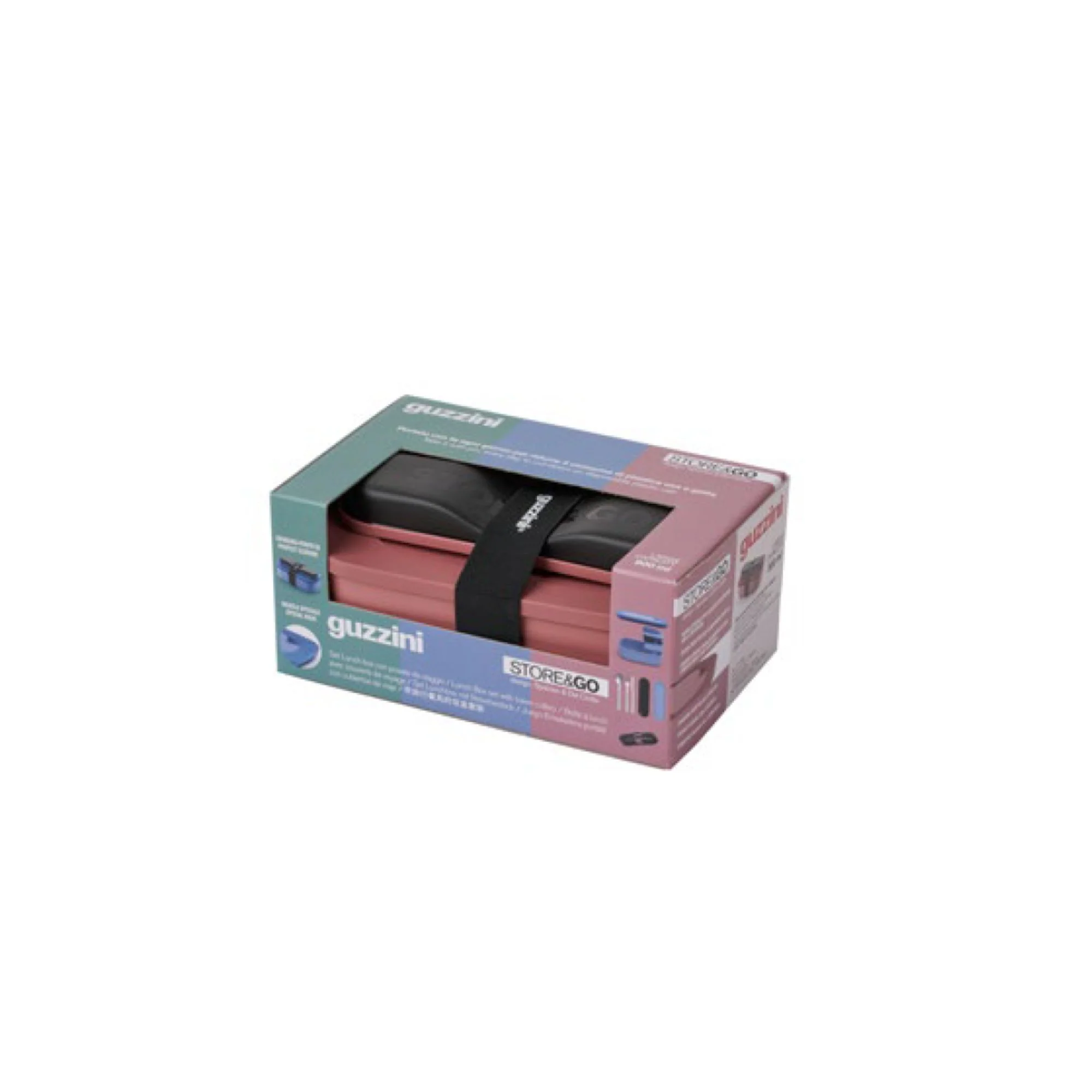 LUNCH BOX SET WITH TRAVEL CUTLERY 'STORE&GO' "ON THE GO" - Image 29